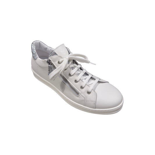 Big Shoes Privé | Sneaker White Silver (Tyko)