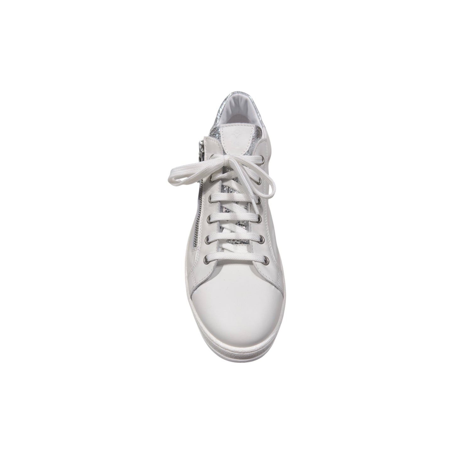 Big Shoes Privé | Sneaker White Silver (Tyko)