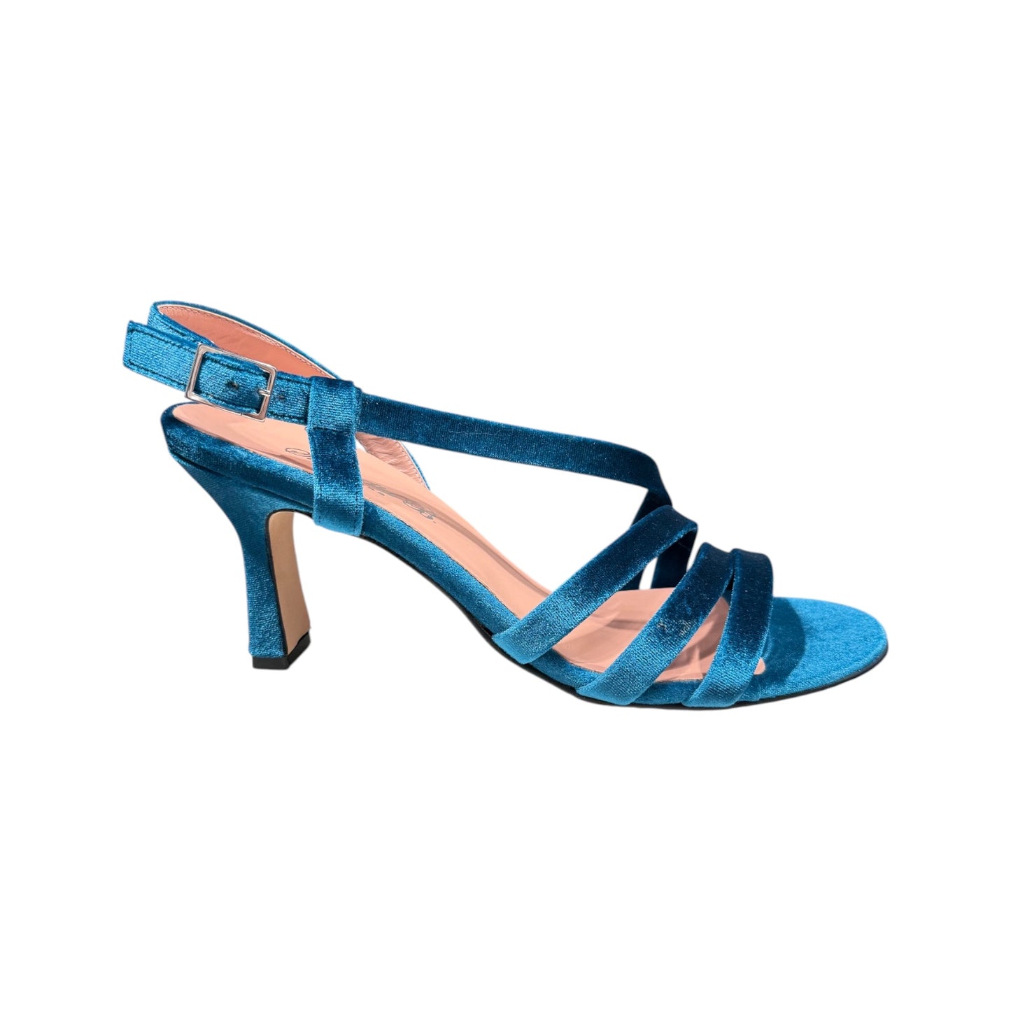 Big Shoes | Pumps Dragon Velvet Blue