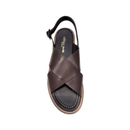 Big Shoes Privé | Sandale Rodeo Marrone