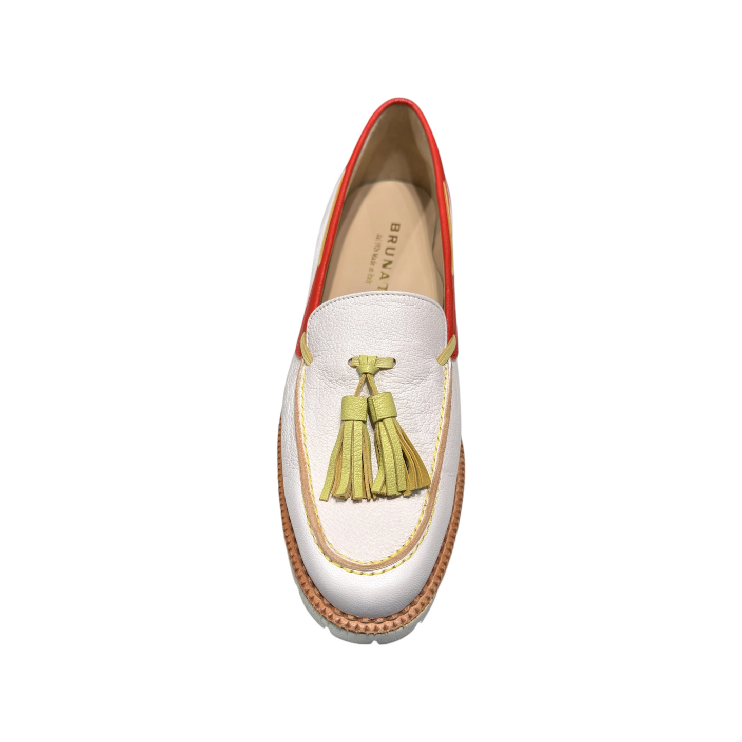 Brunate | Moccasin Bianco 11732