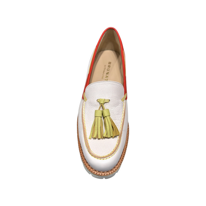 Brunate | Moccasin Bianco 11732