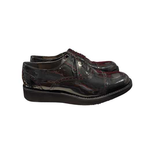 Big Shoes Privée | Piergentili Lackleder Dora 618 Zeppa