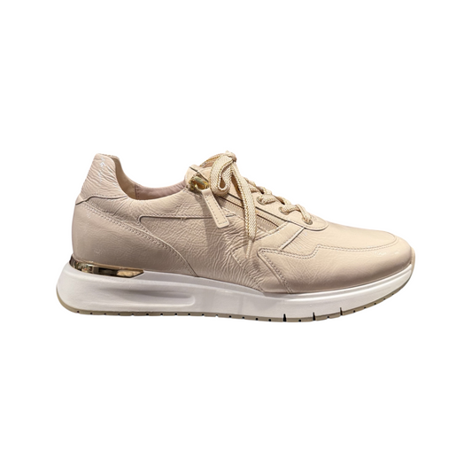 Gabor | Beige Latte Gold Sneaker