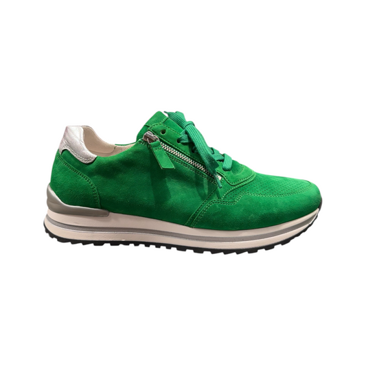 Gabor | Samtchevreaux Verde Sneaker