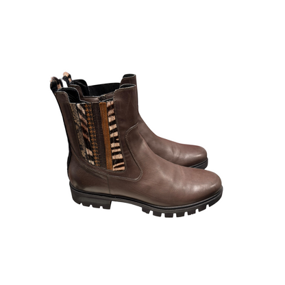 Donna Carolina | Dunkelbraun Stiefelette Texas 40682