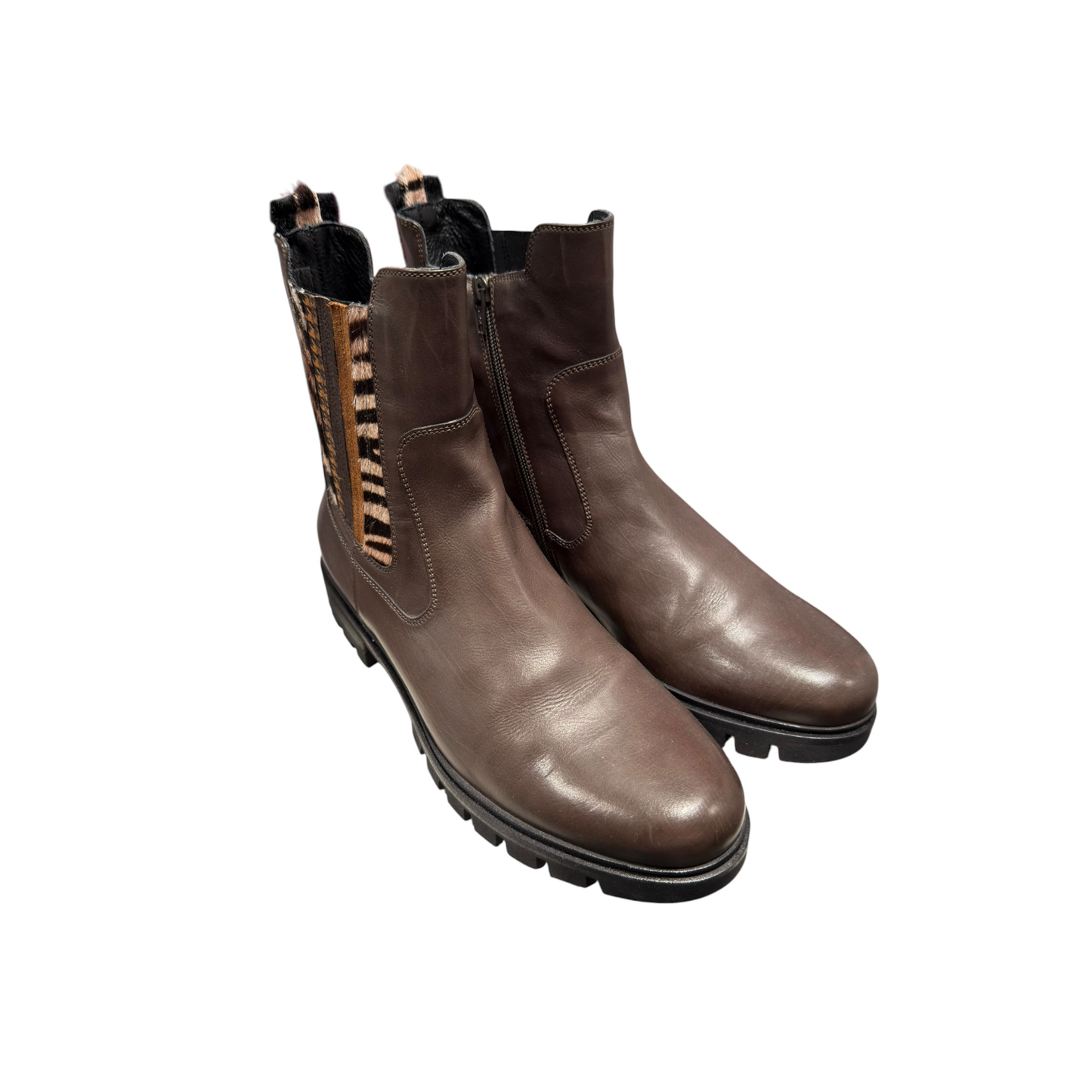 Donna Carolina | Dunkelbraun Stiefelette Texas 40682