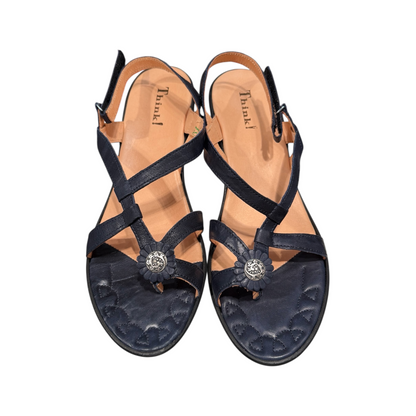 THINK! | SOSO Indigo Sandalen