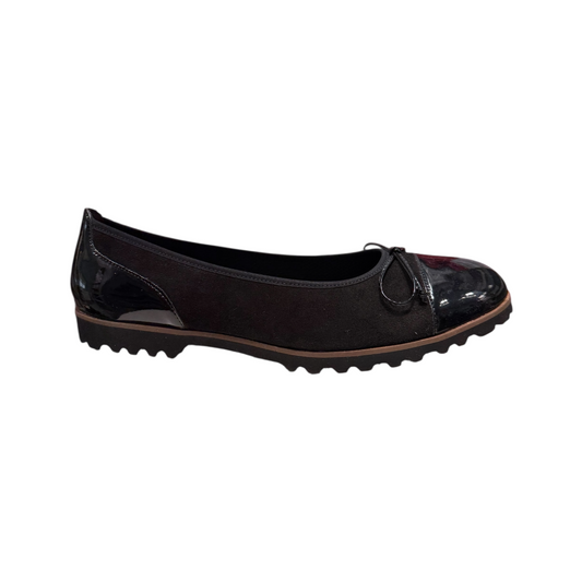 Gabor | Schwarz Cognac Ballerina