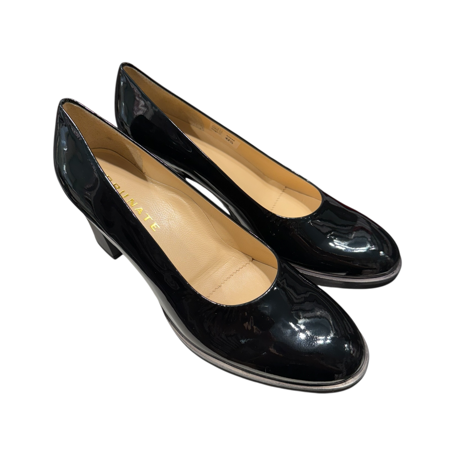 Brunate |  Schwarzer Pump Patent Leather