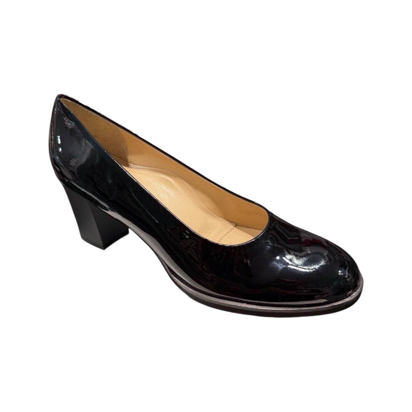 Brunate |  Schwarzer Pump Patent Leather