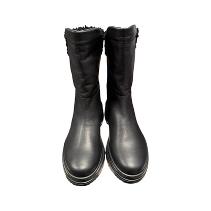 Big Shoes  |  Schwarz Stiefel Gefüttert