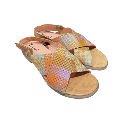 ¡PENSAR! | Sandalia Pastel Regenbogen