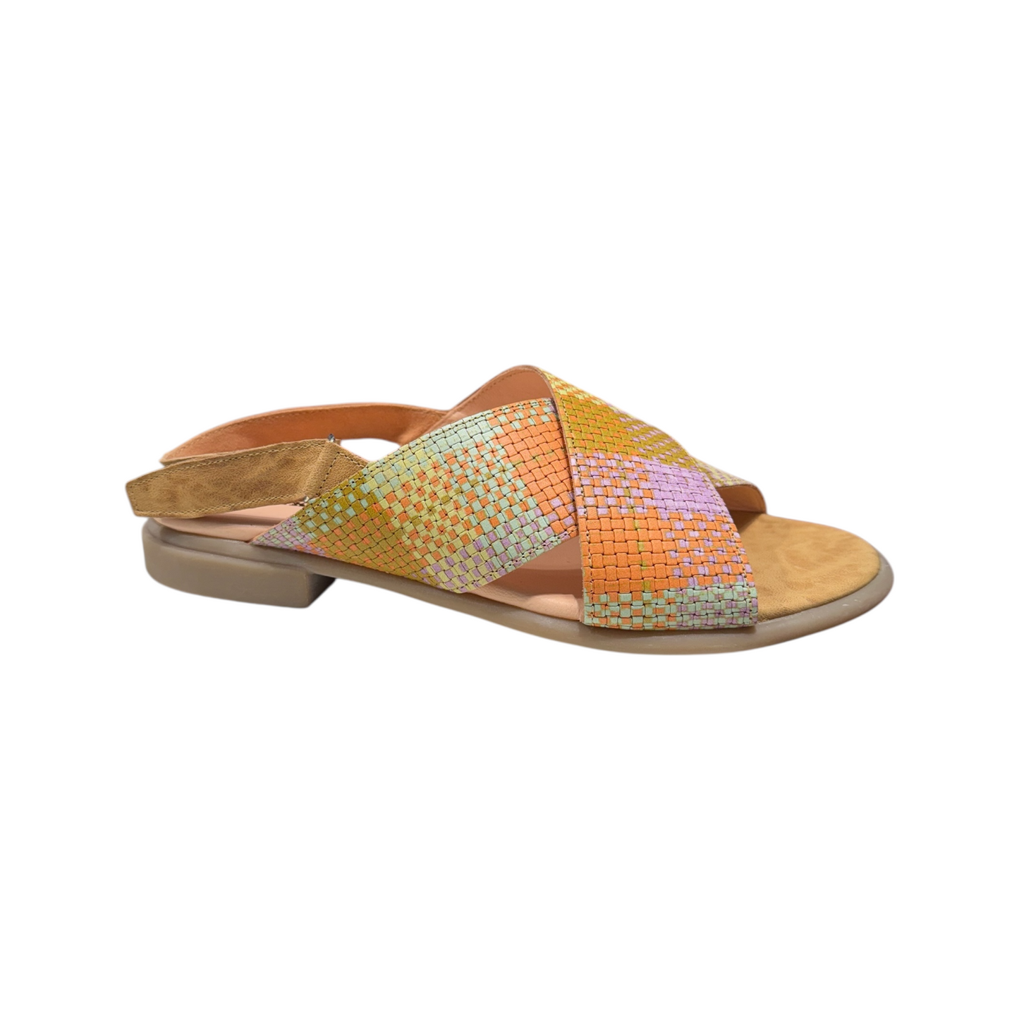 ¡PENSAR! | Sandalia Pastel Regenbogen