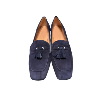 Big Shoes Privé | Dark Blue Algi Navy Loafer