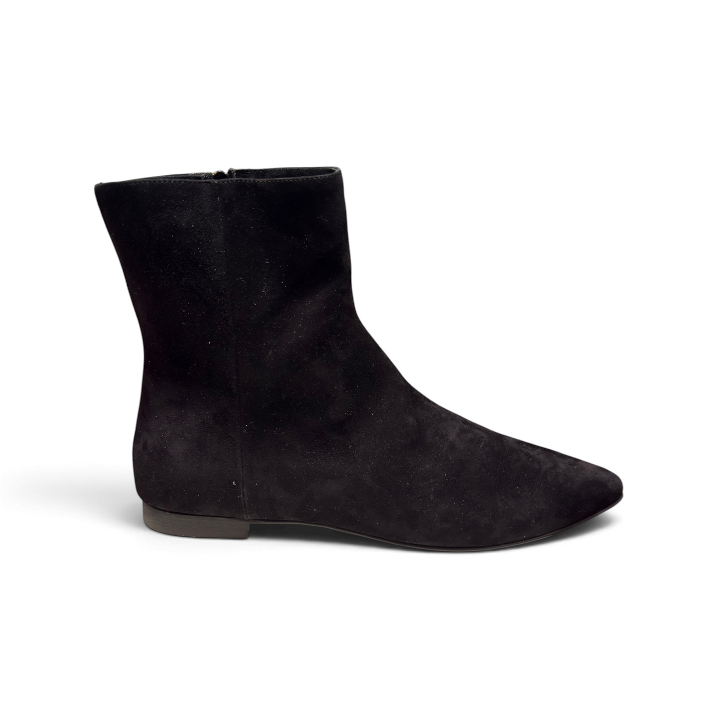 Big Shoes Privée | Stiefelette Suede Schwarz