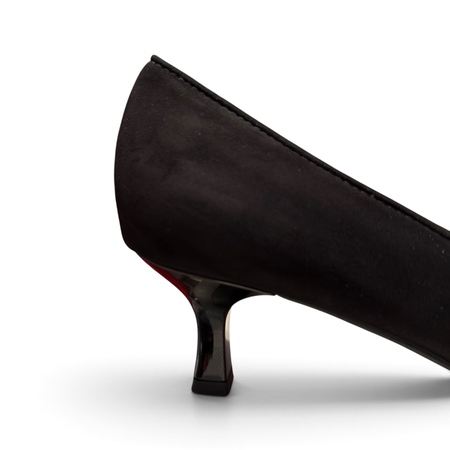 Brunate | Pumps Camoscio Nero 50420
