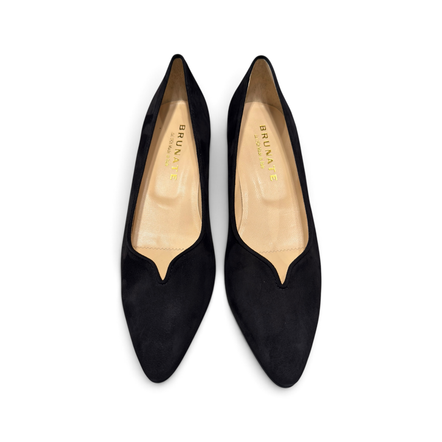 Brunate | Pumps Camoscio Nero 50420