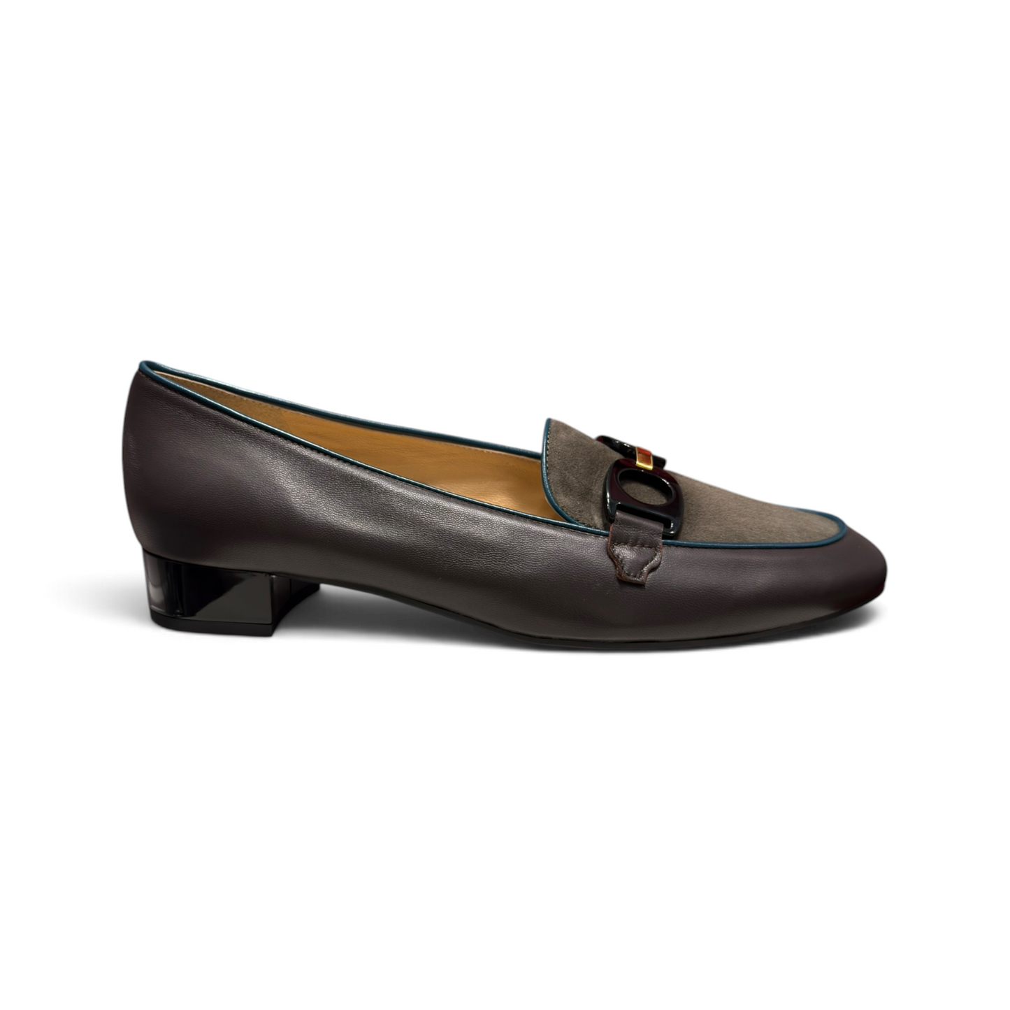 Brunate | Loafer Biba Nappa Moro Pavone Cam. Kaki 20316