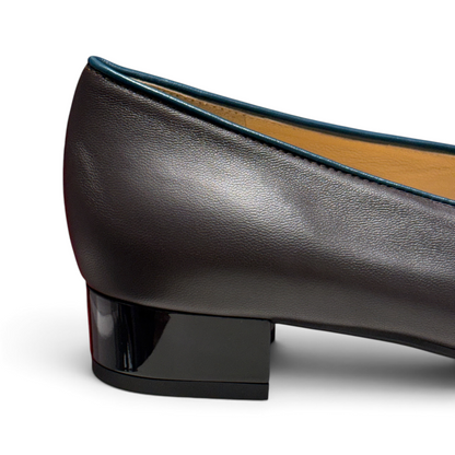 Brunate | Loafer Biba Nappa Moro Pavone Cam. Kaki 20316