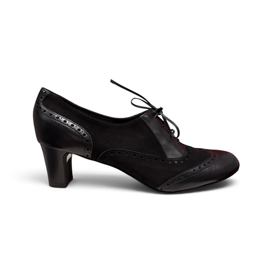 Erika Rocchi | Pumps Nappa Cam. Nero Tacco