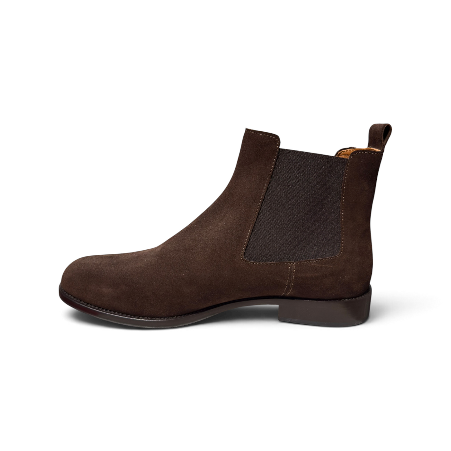 Barbara Bellini | Velour Coffee Braune Stiefelette D8123