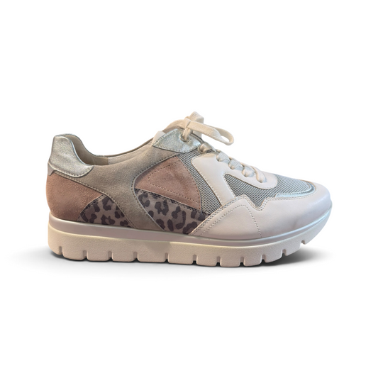 Semler | Weiss Perl Rose mit Animal Print
