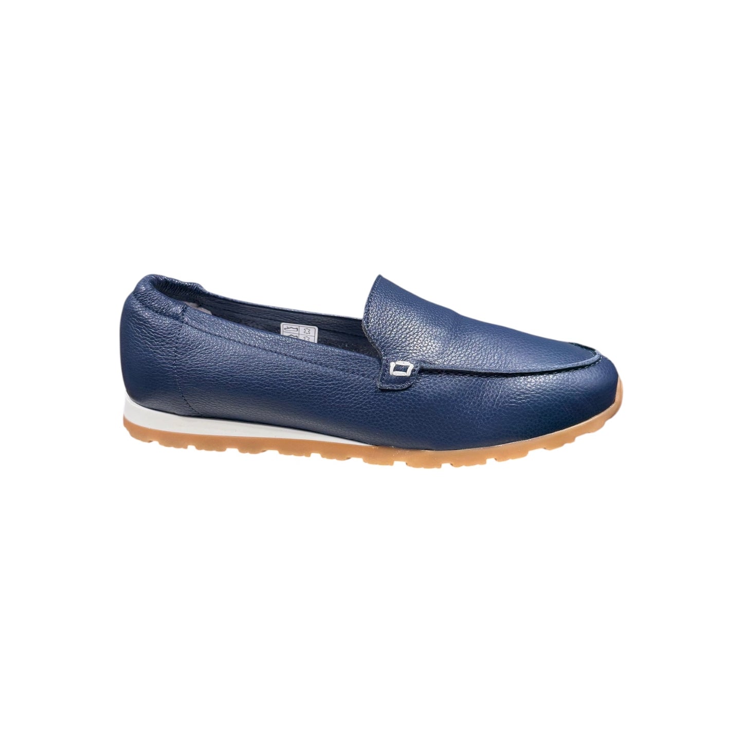 Big Shoes Privé | Loafer Peggy Sailor Blau und Kayak Braun