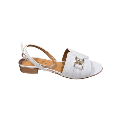 Big Shoes Privée | Sandale White Crown VN49