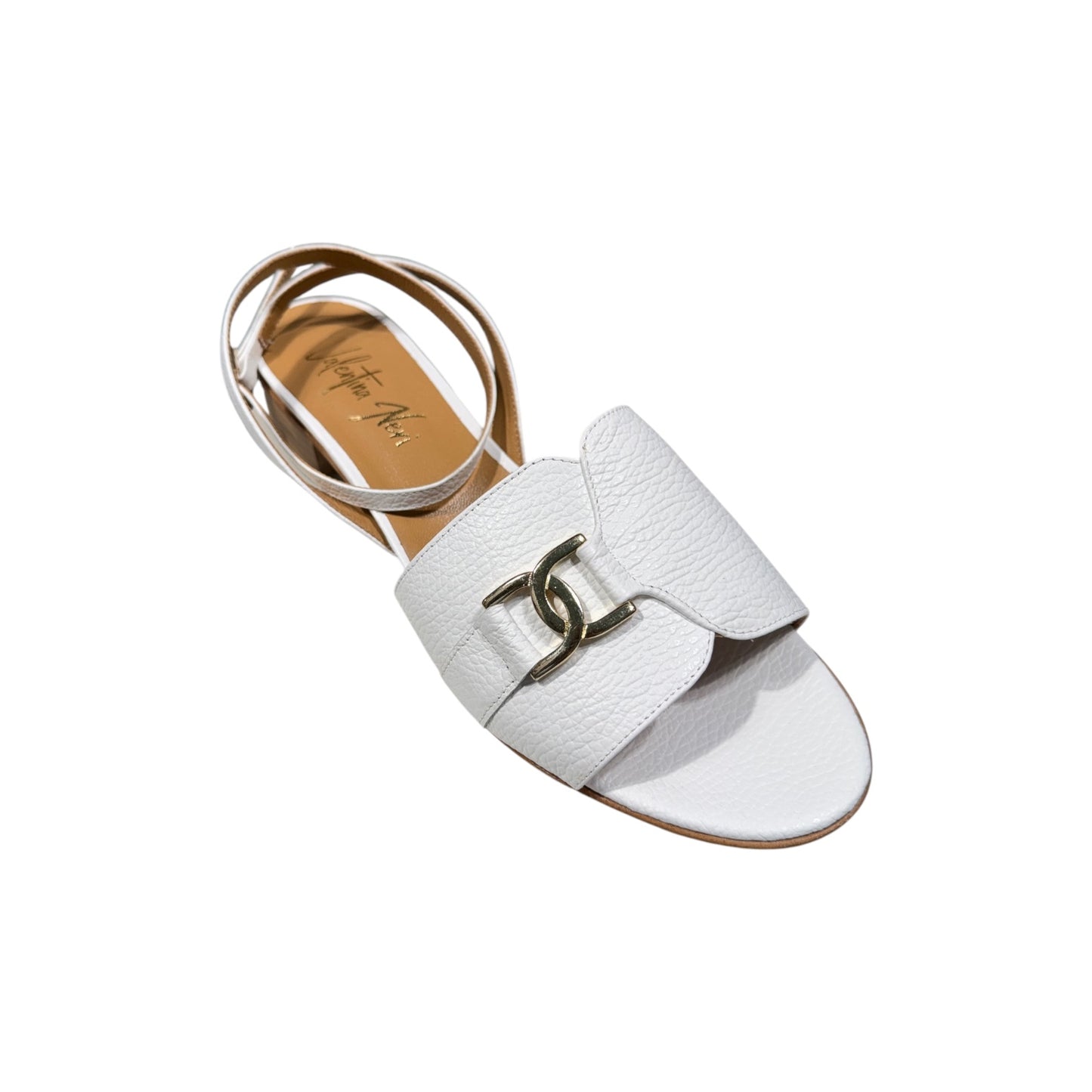 Big Shoes Privée | Sandale White Crown VN49