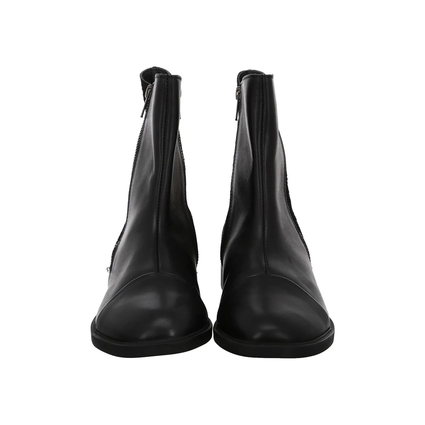 Think | Nina Floral Black Ankle Boot