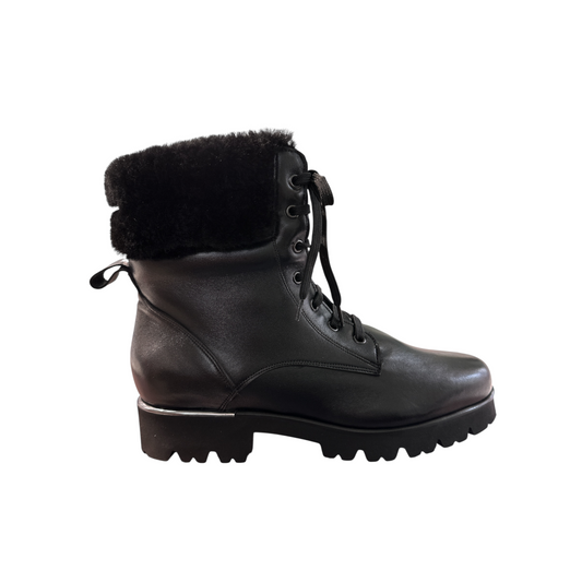 Lorbac |  Lam & Nappa Black Boot