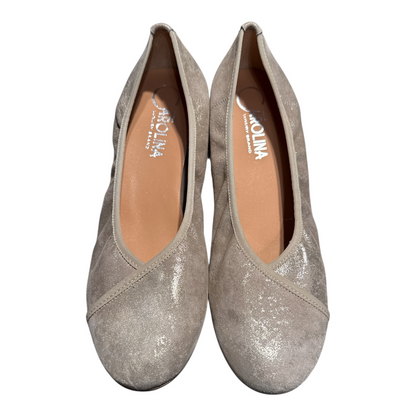Donna Carolina | Metal Oro Sabbia Ballerina
