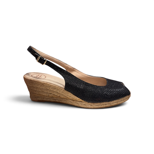Toni Pons | Espadrilles Calafell G Negre (Klein 45>=44)