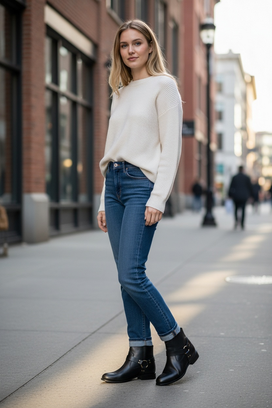 Barbara Bellini | Buffalo Nero Stiefelette D8902