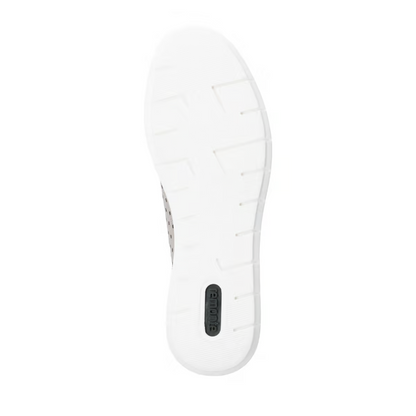 Remonte | Sneaker – Perforiertes Gold