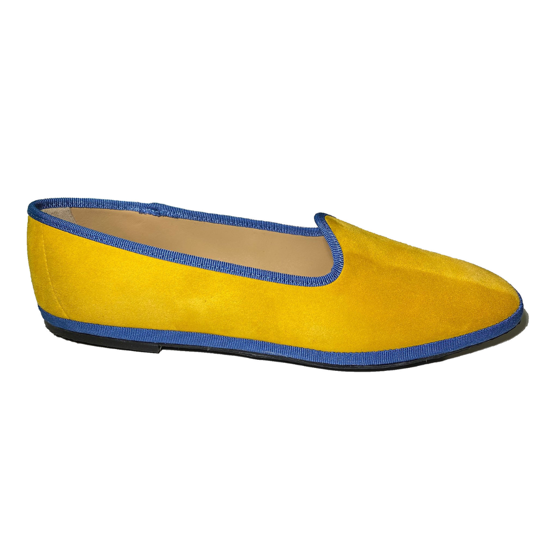 Tonda Velour Ocra