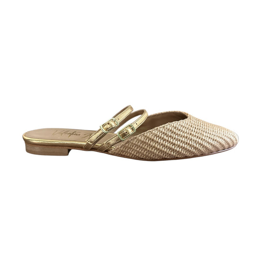 Life Shoes | Slipper - Raffia Beige / Laminato Mekong