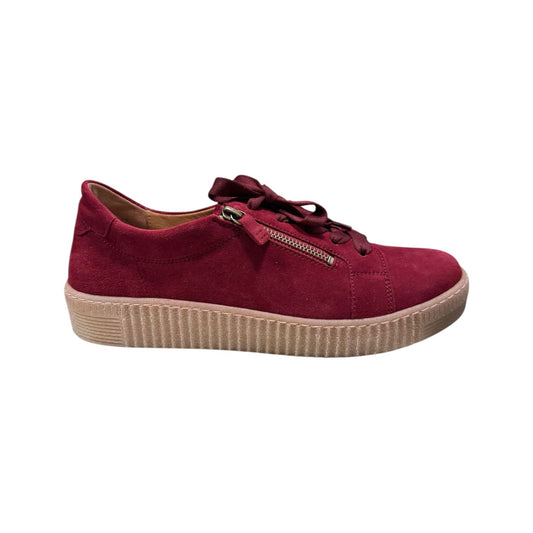 Gabor | Samtchevreau Bordeaux Sneaker