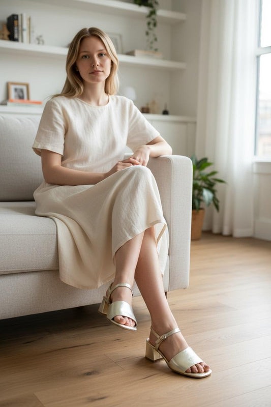 Donna Carolina | DeaA Sandal Platin