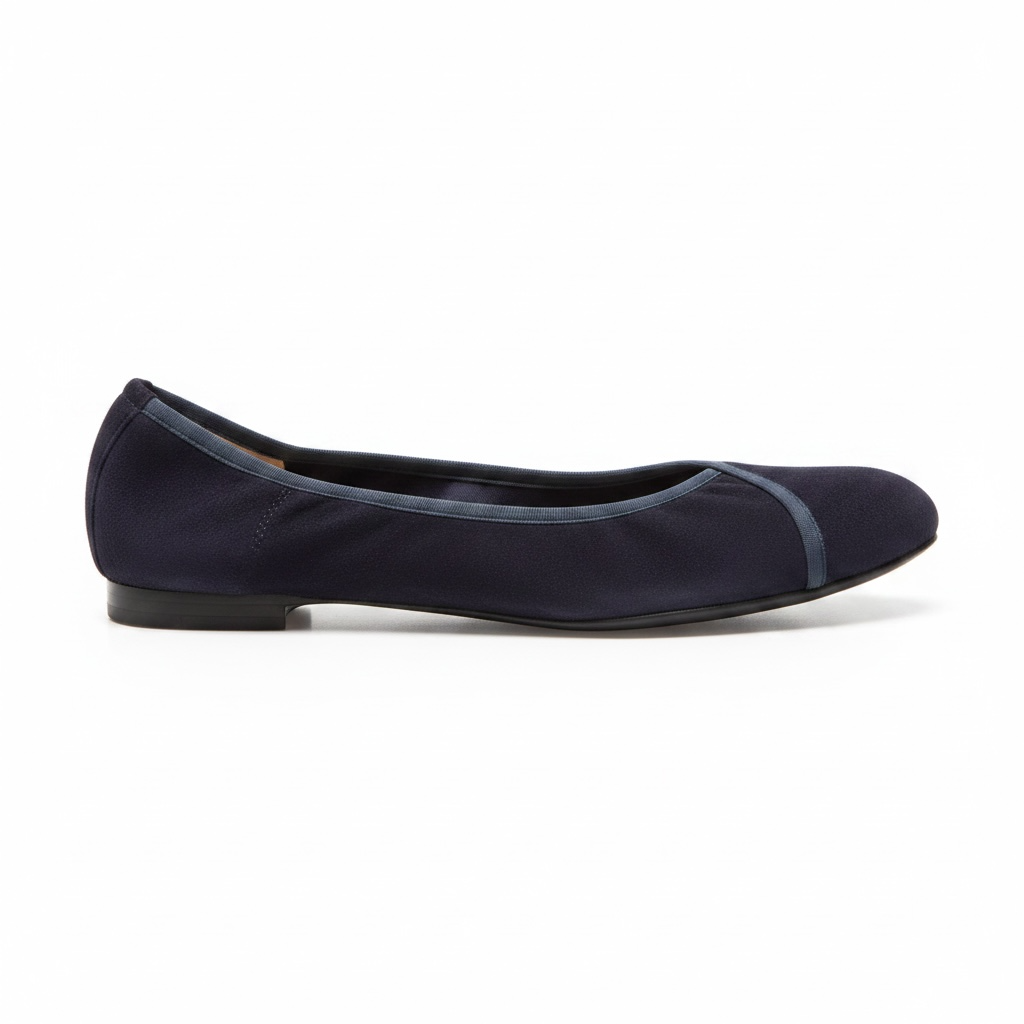 Donna Carolina | Ballerina Suede Dream Navy