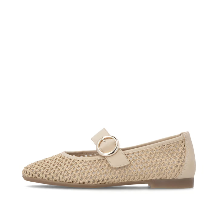 Remonte | Ballerina Netz Beige
