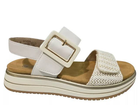 Remonte I Sandale Nice White gold