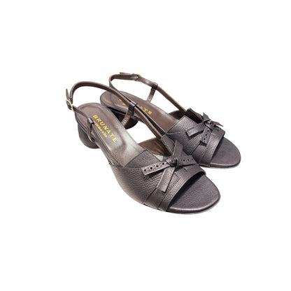 Brunate | Schwarz Sandale Aktive Nero